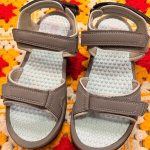 Eddie Bauer Gray Women’s Sandals with Velcro Straps